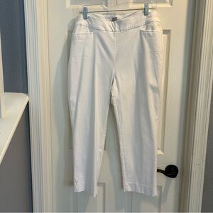 Chico’s Pull On Cropped Pants, Size 2.5